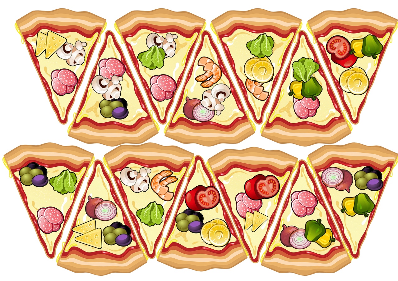 Логопедическая игра Пицца